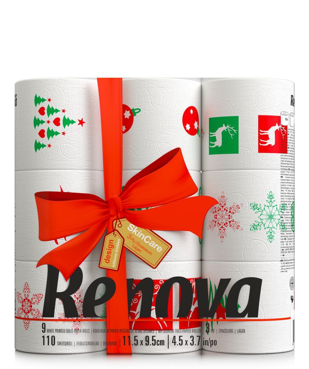 Christmas Edition Toilet Paper 72R