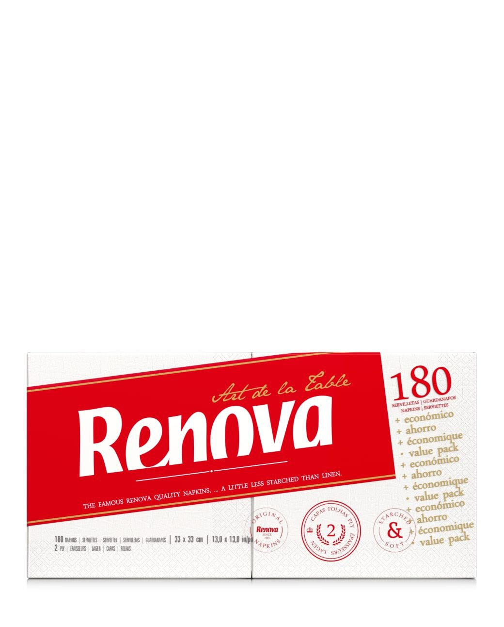 Art de La Table 2-Ply 180 Napkins