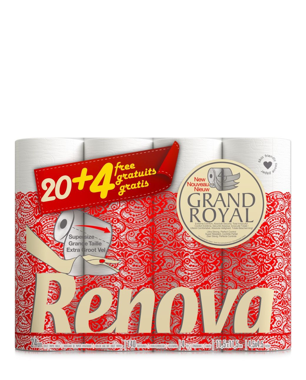 Toilet Paper Grand Royal (20+4)R