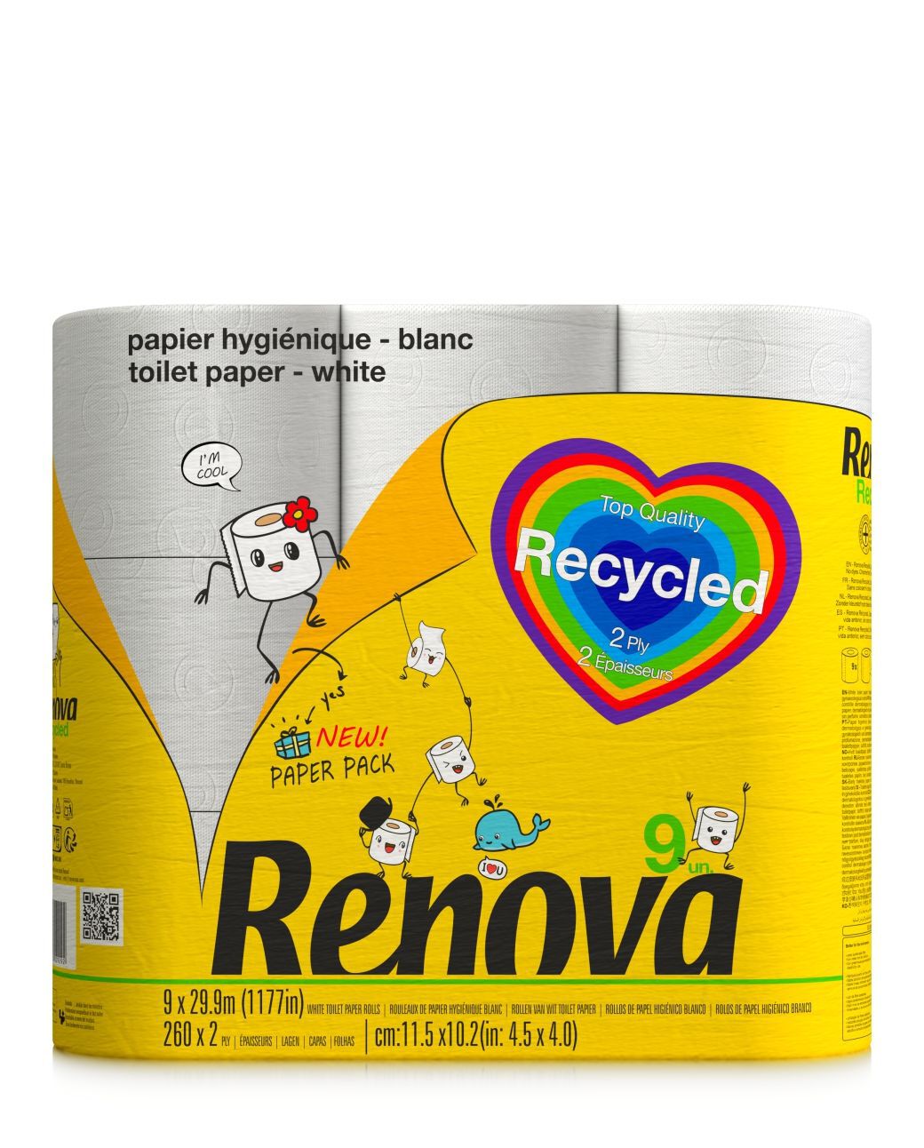 Toilet Paper Recycled 63R