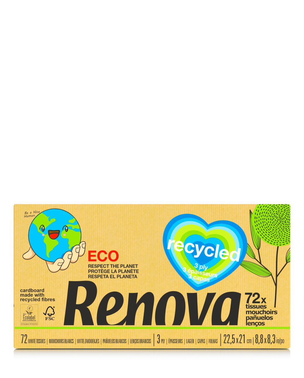 Facial Tissues Recycled