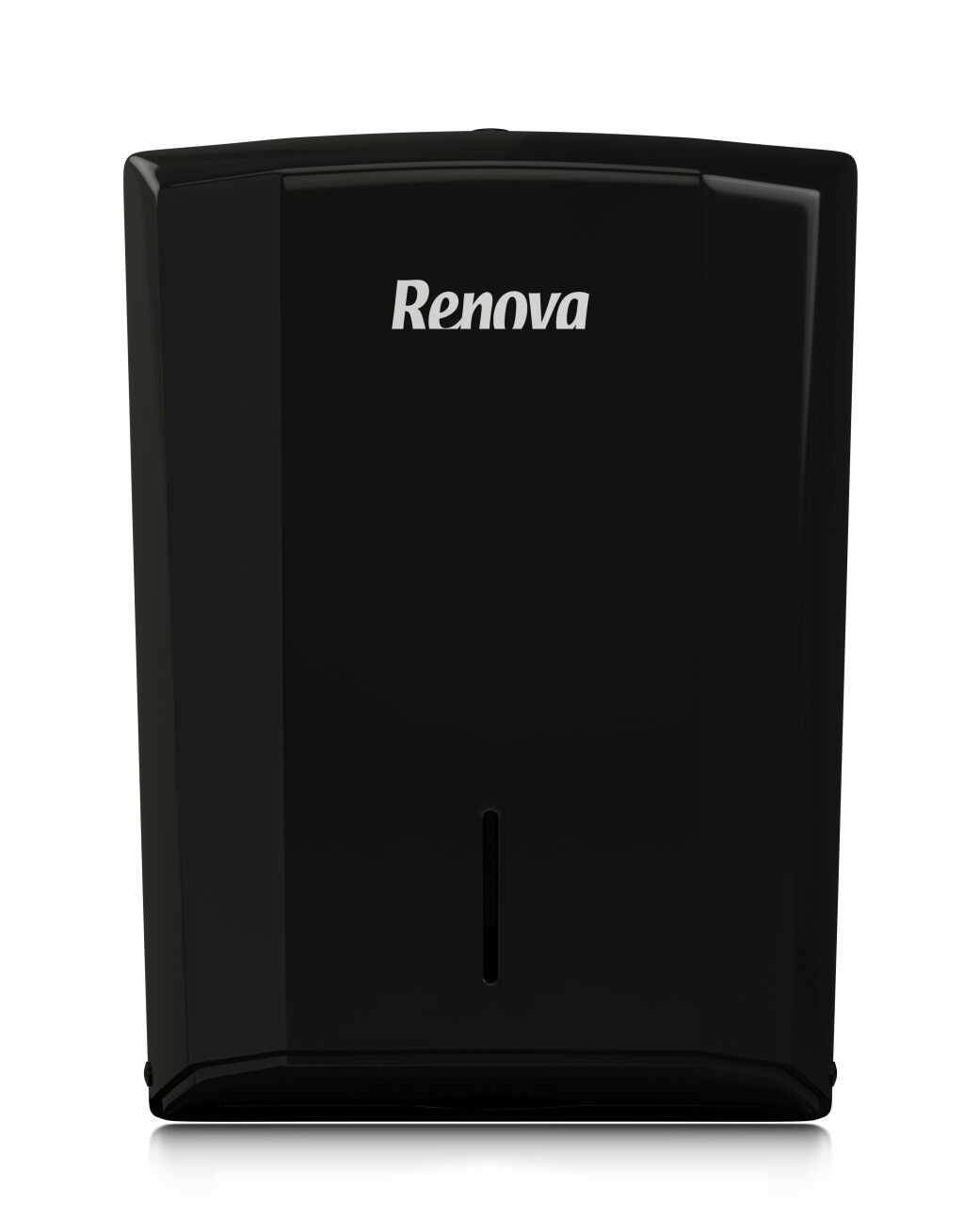 Black Folded Towels Dispenser