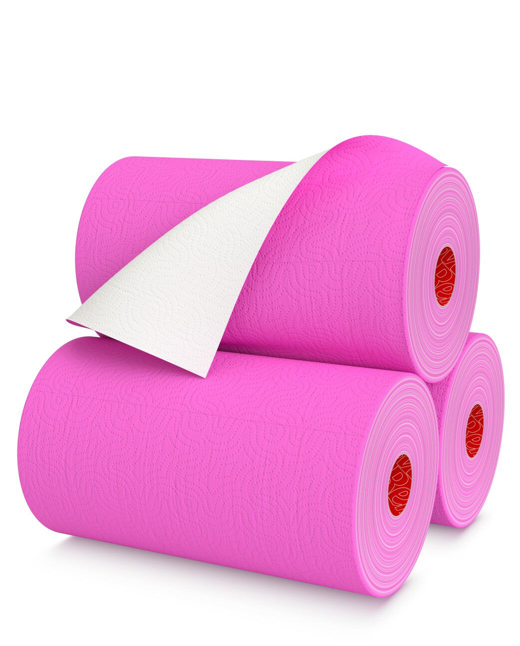 Fucsia Paper Towels 1 Roll