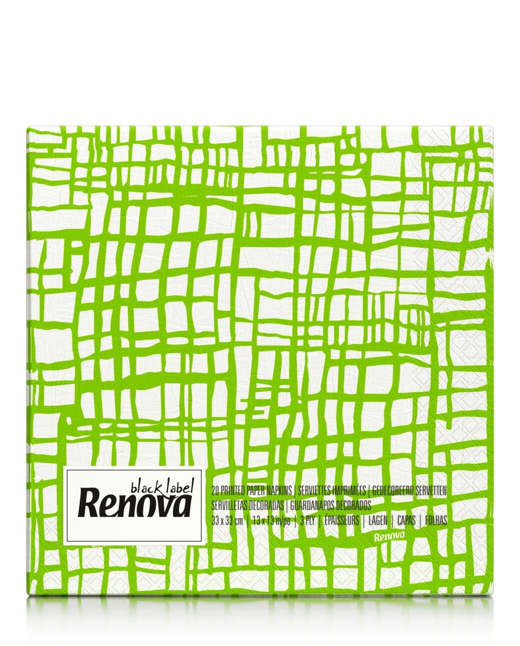 Abstract Express Green Napkins