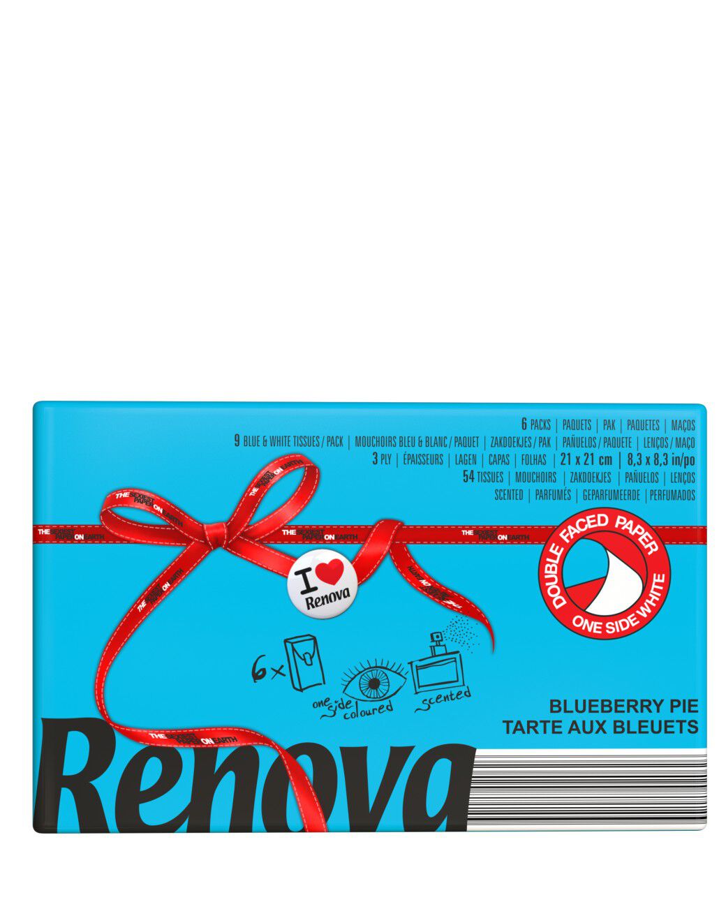 Blueberry Pie Scented Pocket Tissues