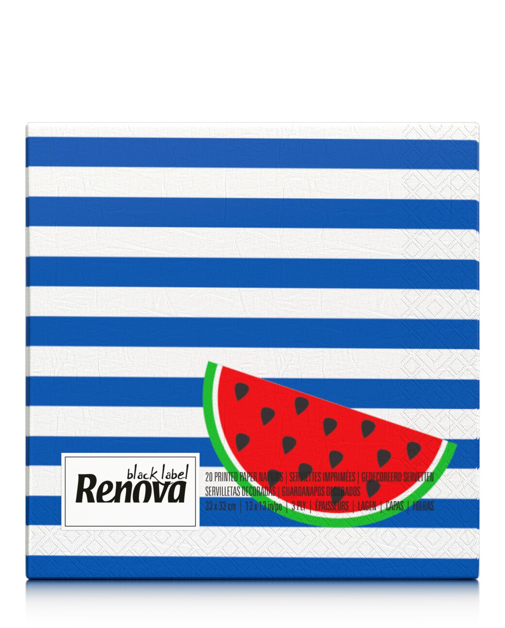 Blue Navy Paper Napkins