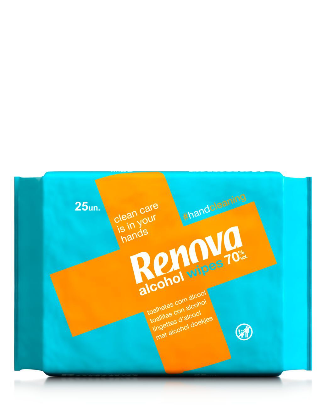 Alcohol wipes Renova 25un
