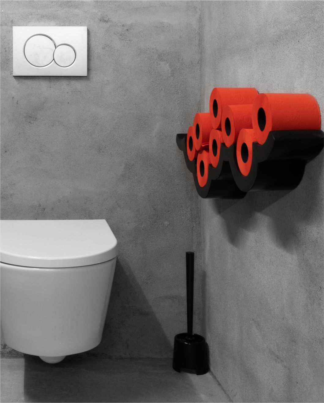 Red Toilet Paper