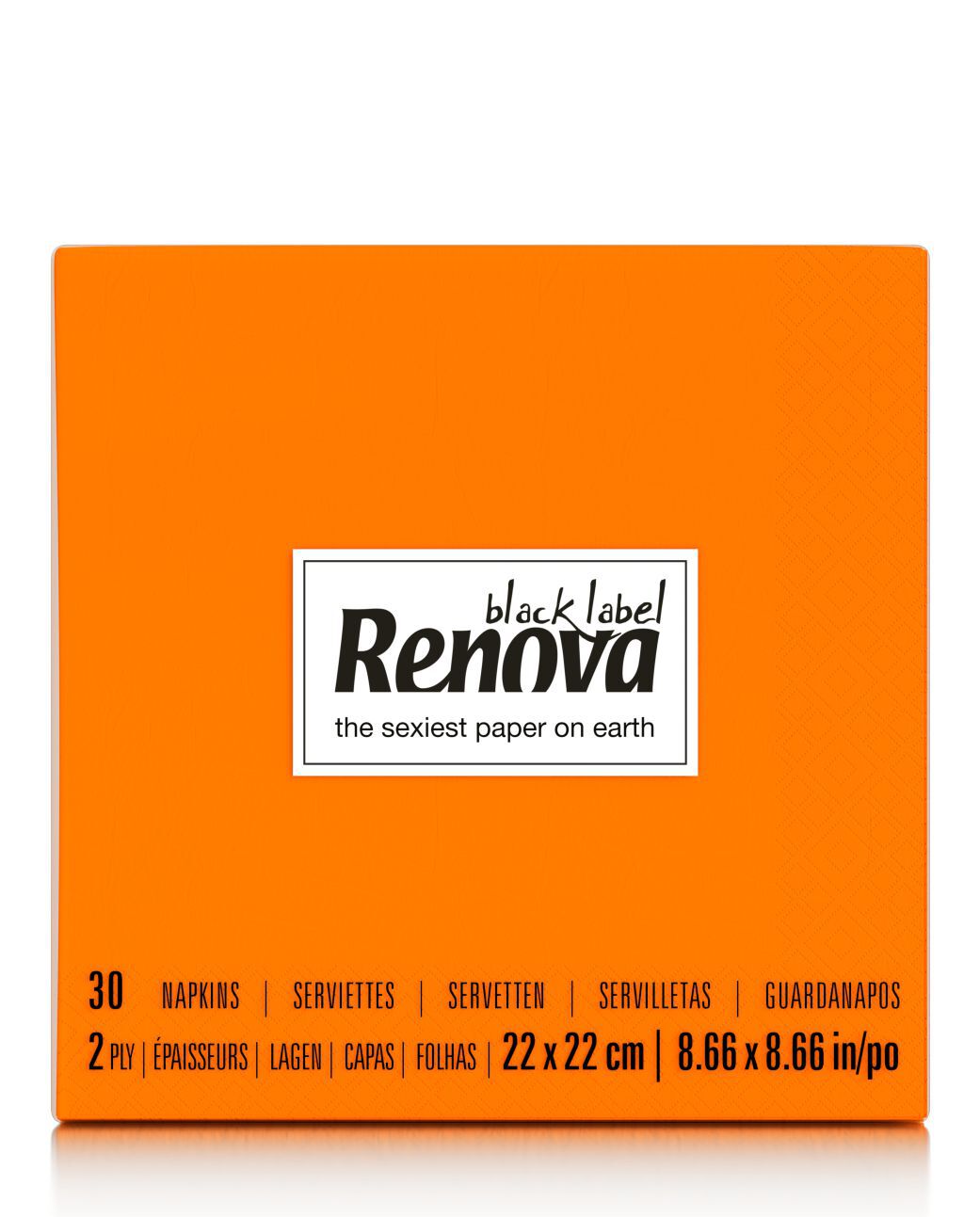 Orange Cocktail Napkins