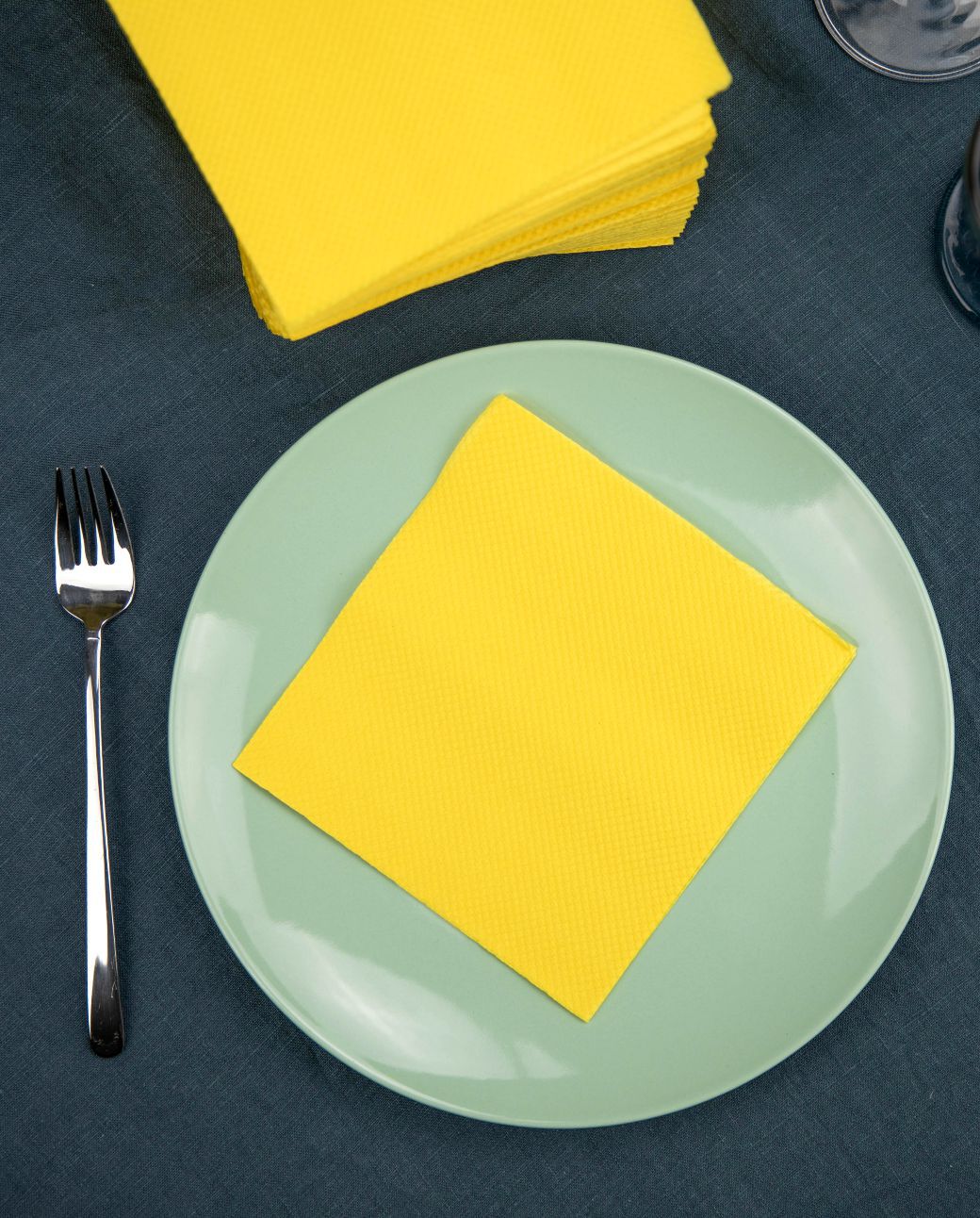 Yellow Table Napkins x36