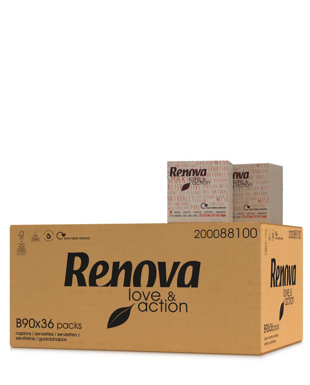 Cocktail Napkins Eco x36