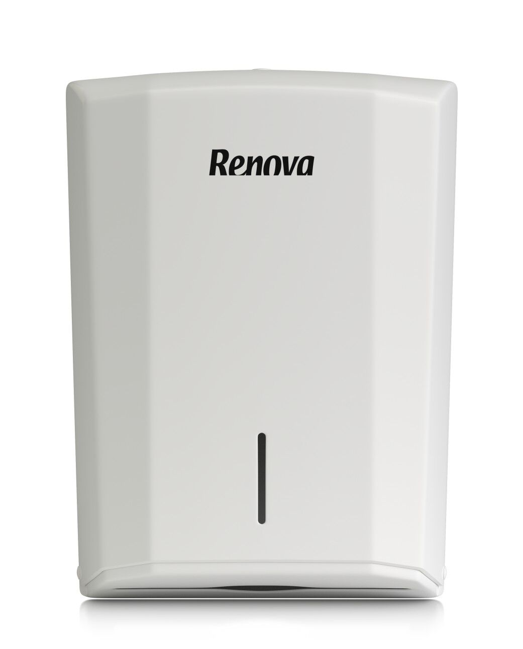 White Folded Towels Dispenser