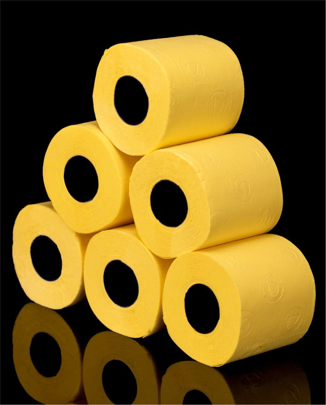 Yellow Toilet Paper
