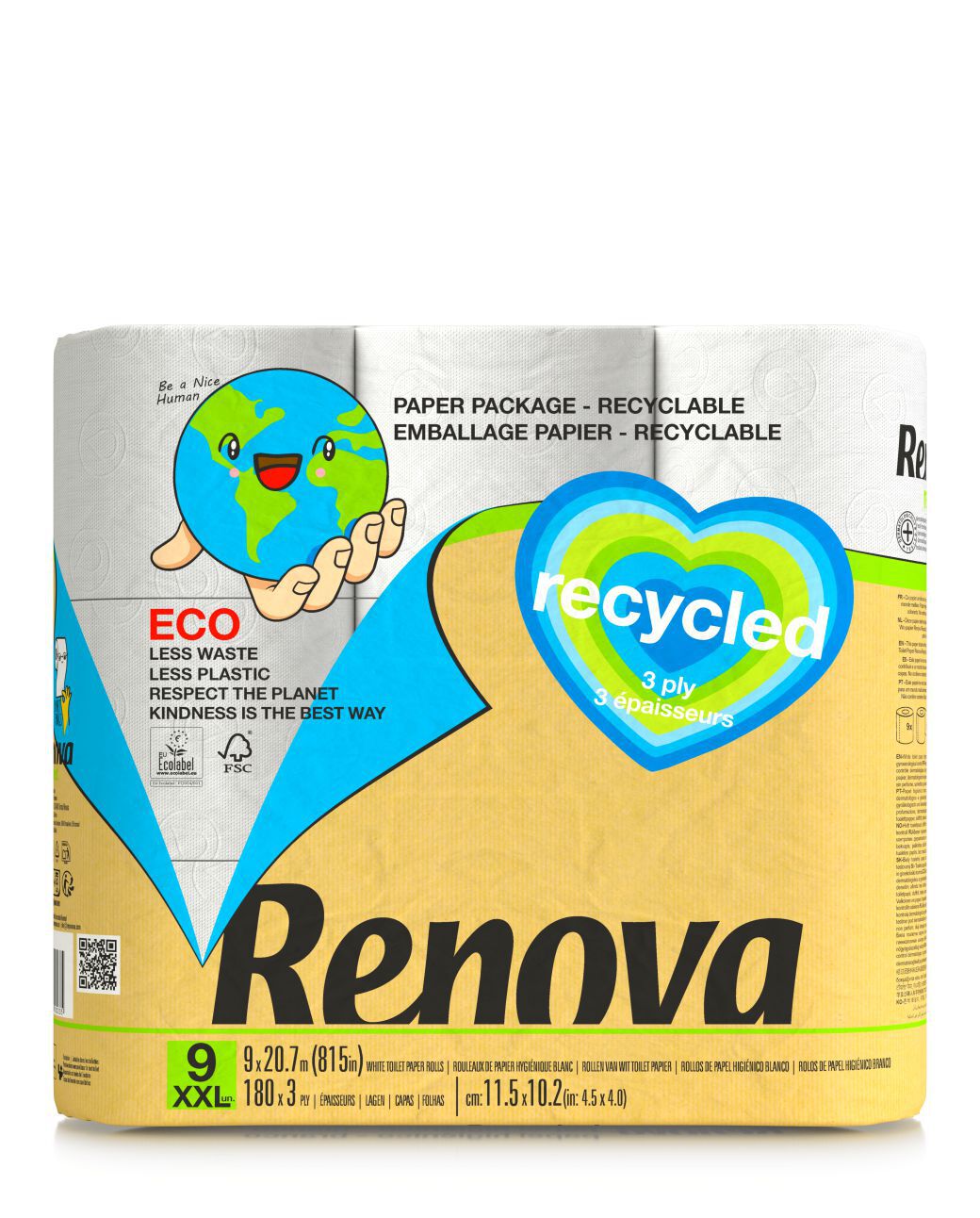 Toilet Paper Recycled 9R
