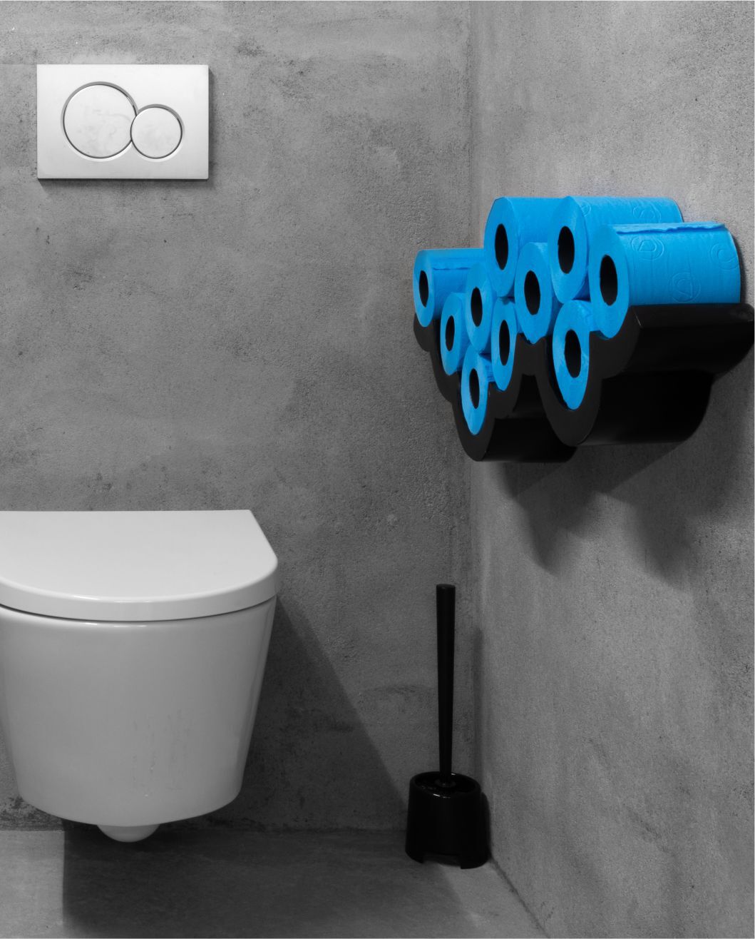 Blue Toilet Paper