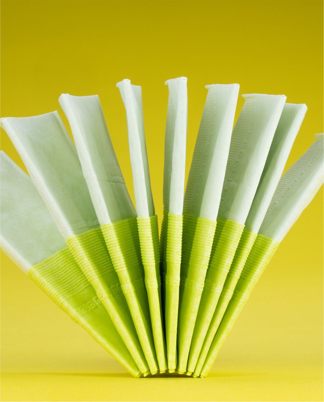 Green Spearmint Scented Pocket Tissues