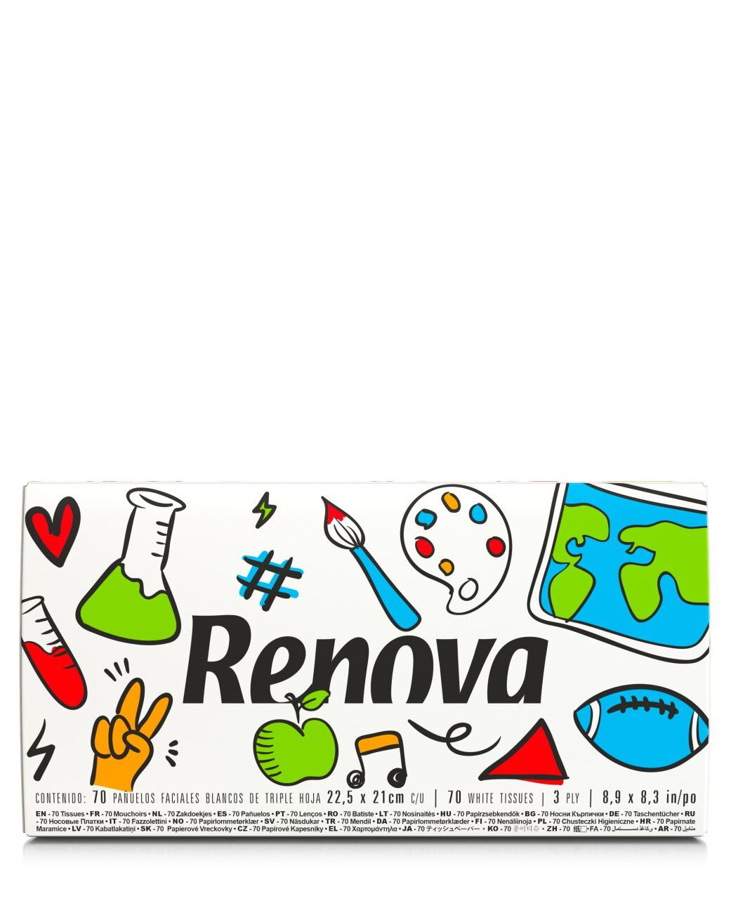 "School is Cool" Facial Tissues