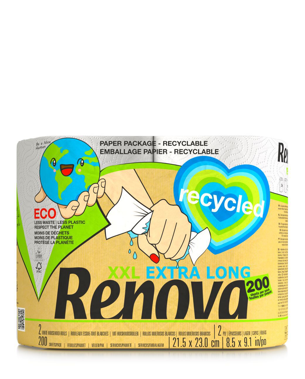Kitchen Towels Recycled XXL 2R