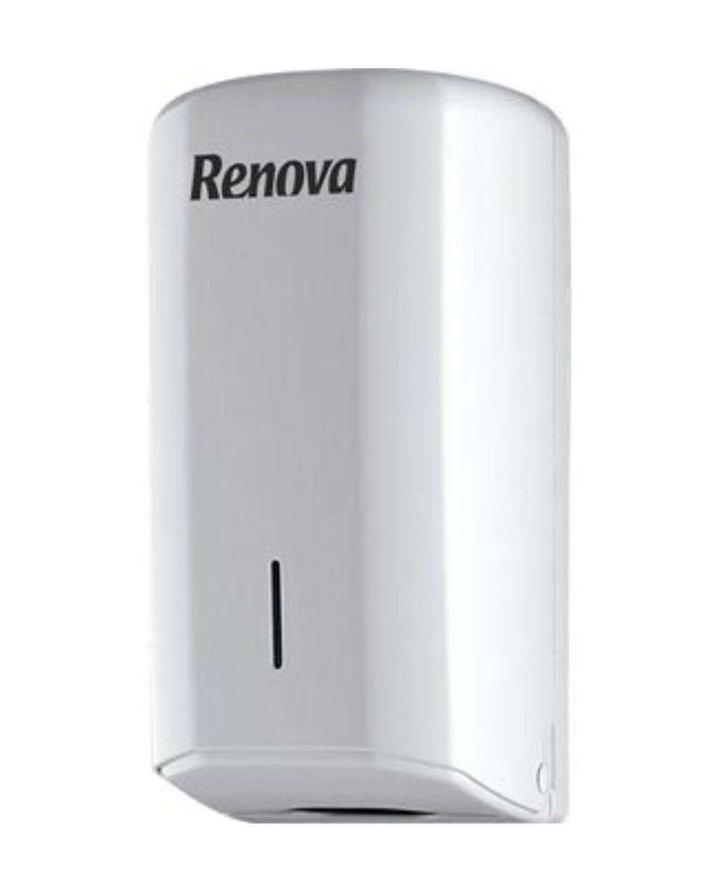 White Folded Toilet Paper Dispenser