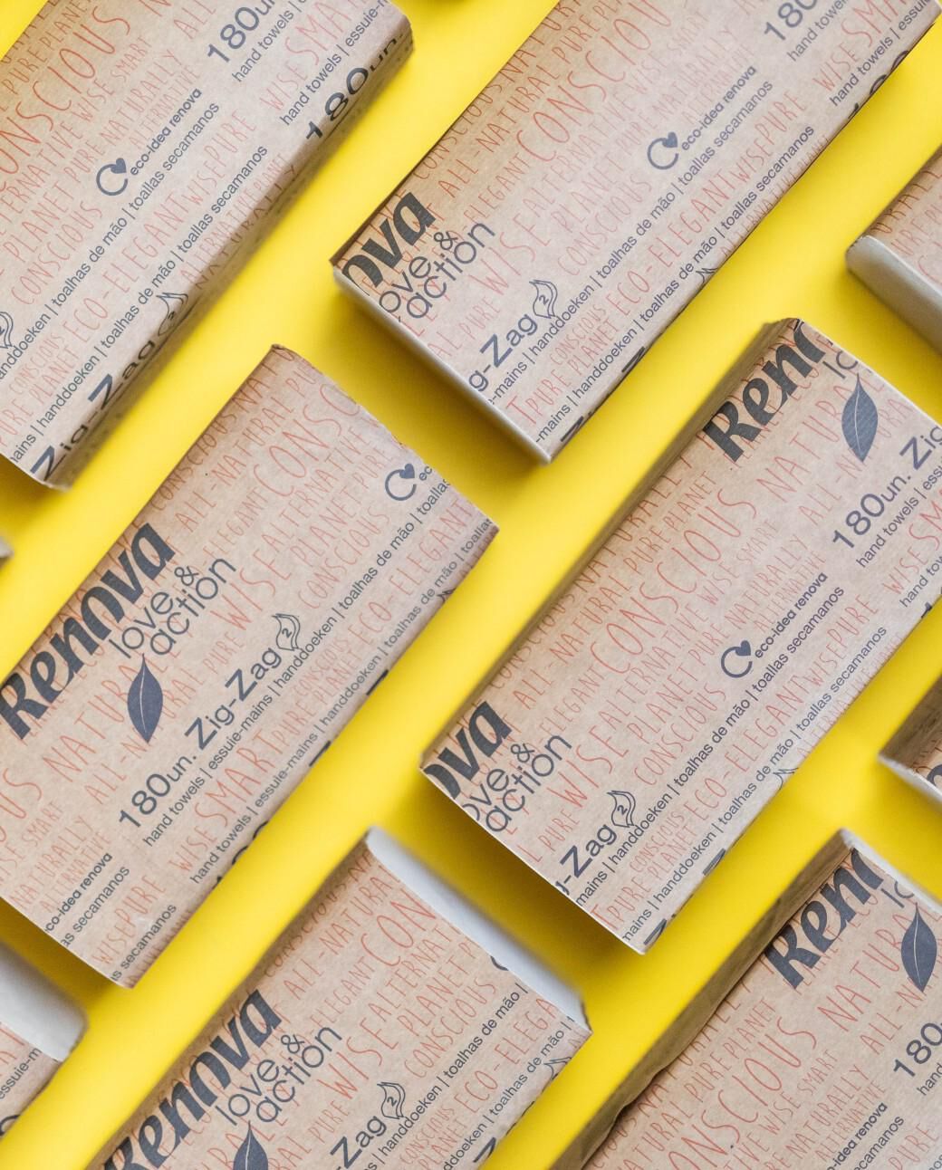 Folded Hand Towels Love & Action