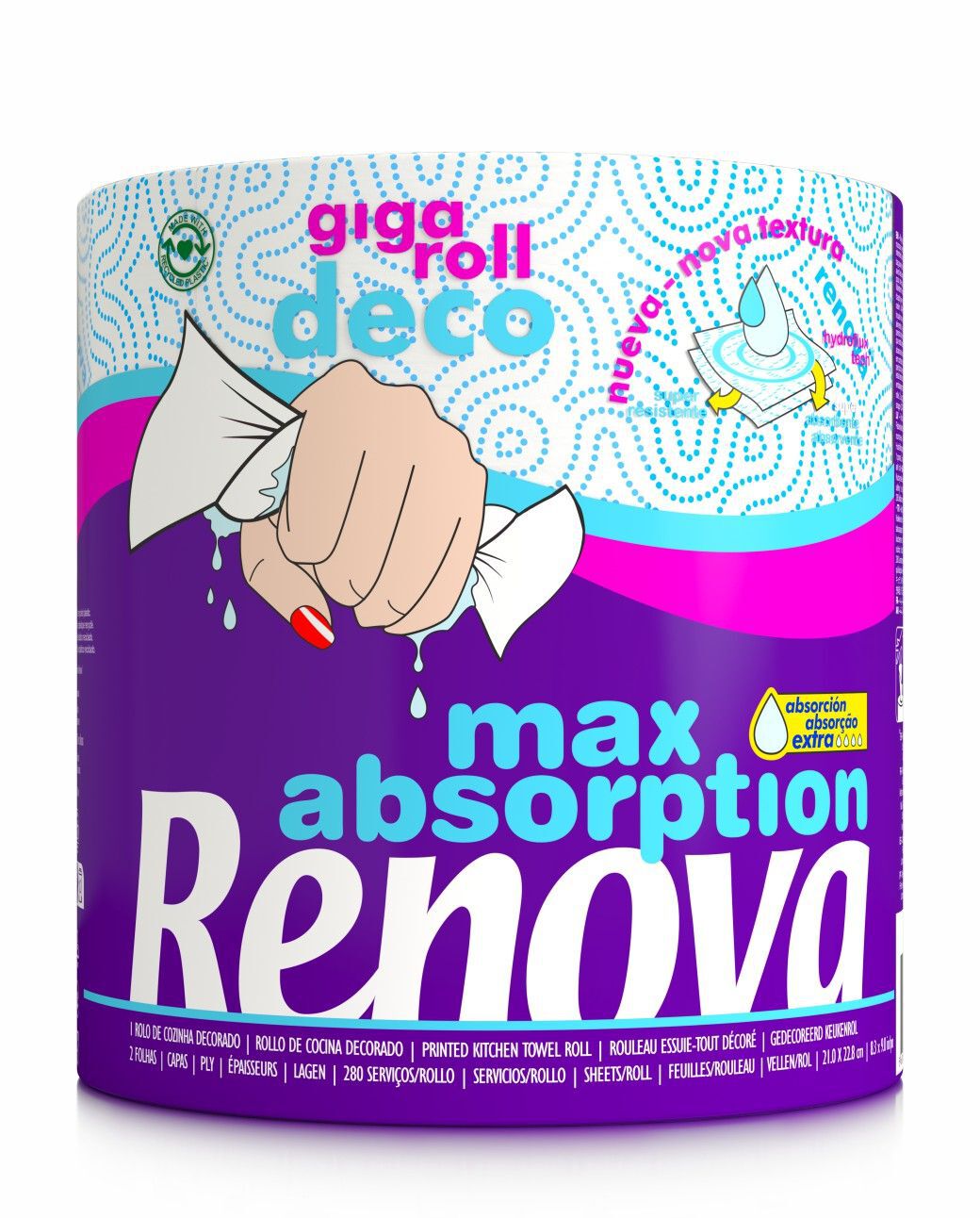 Max Absorption Deco Gigaroll Paper Towels