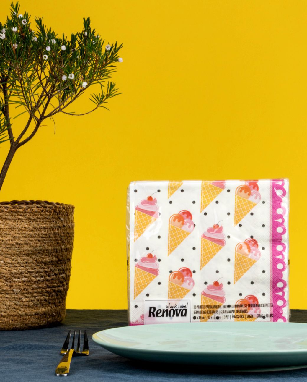 Ice Cream Paper Napkins