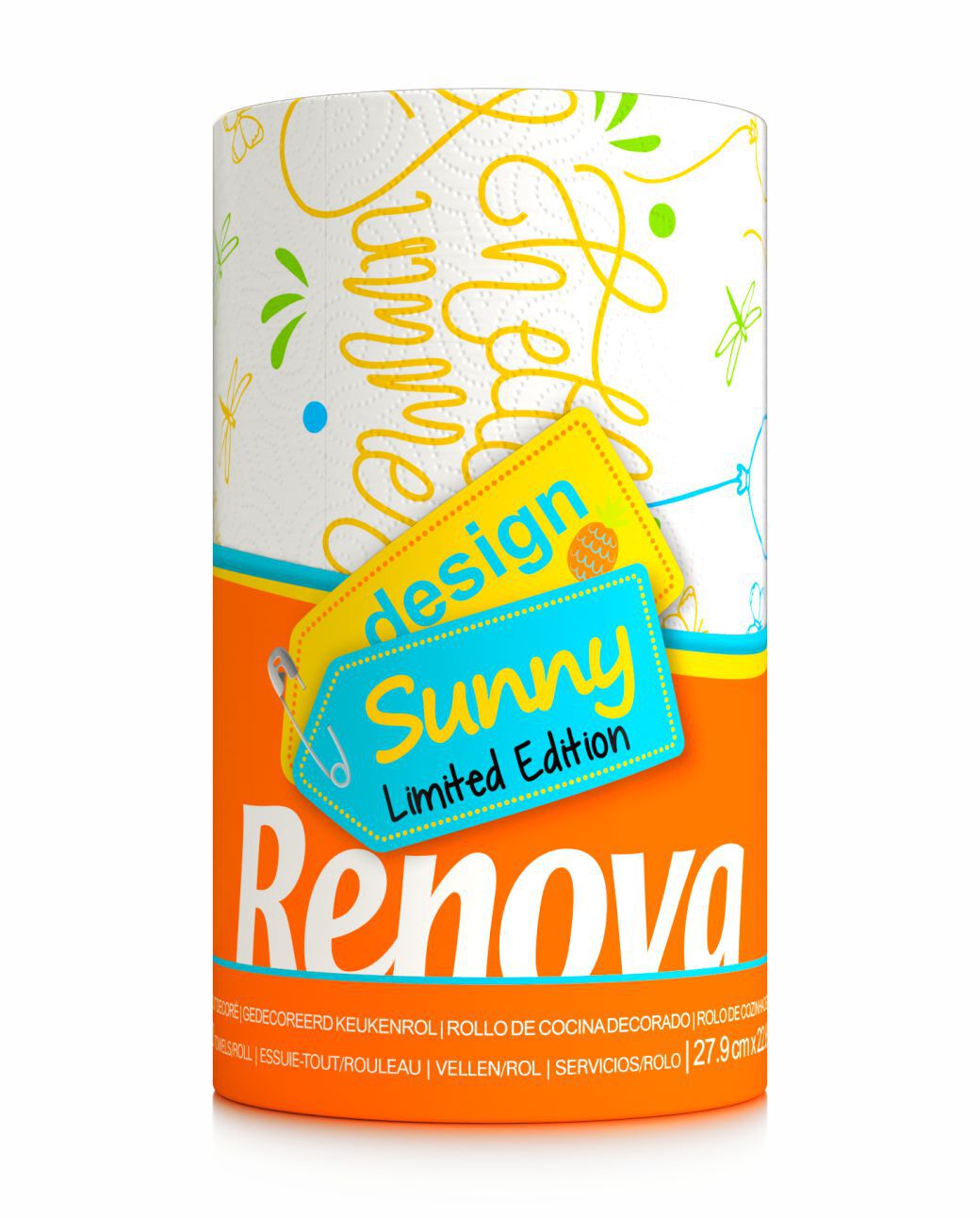Design Paper Towels Sunny XXL 1R