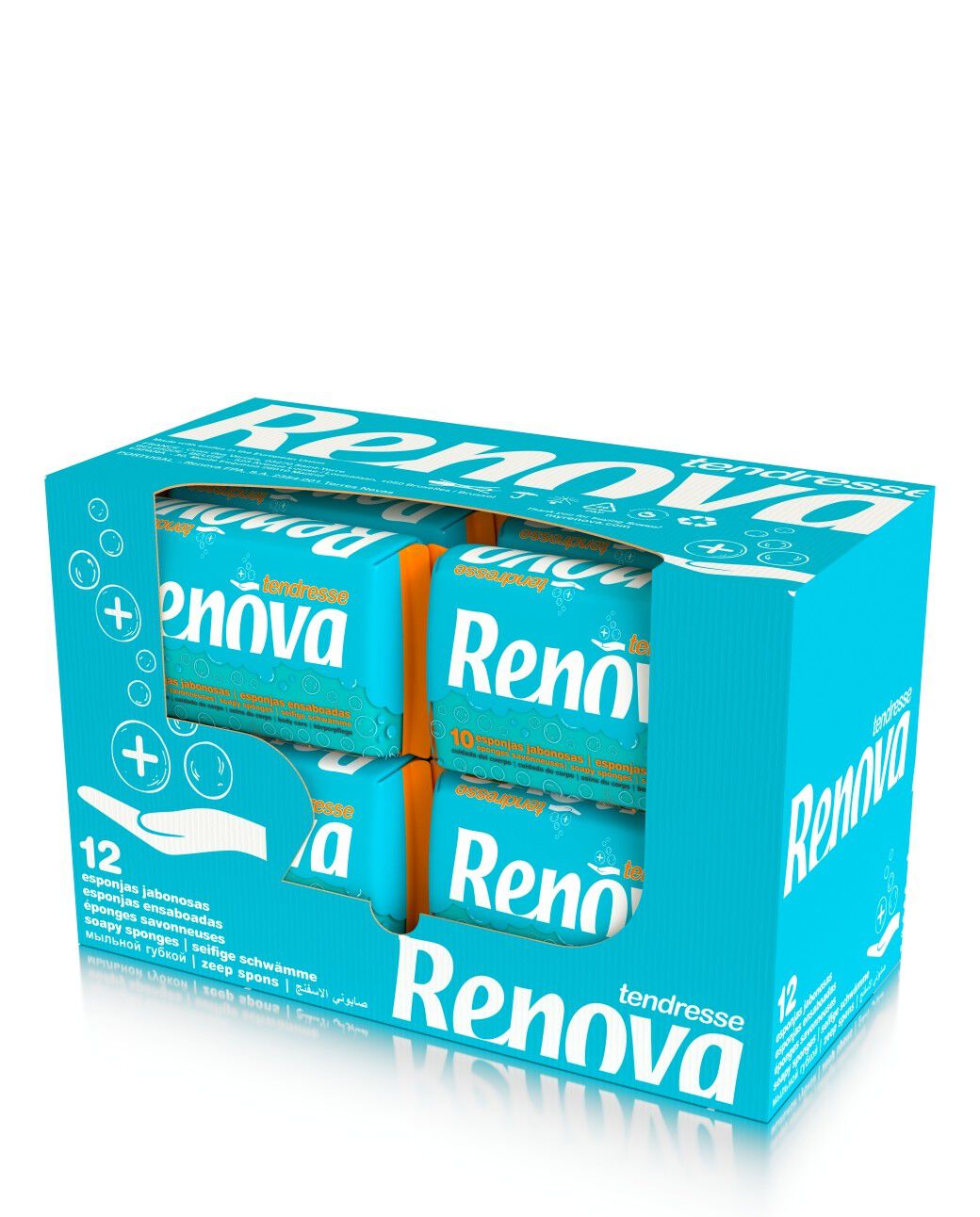 Renova Soapy Sponges x12