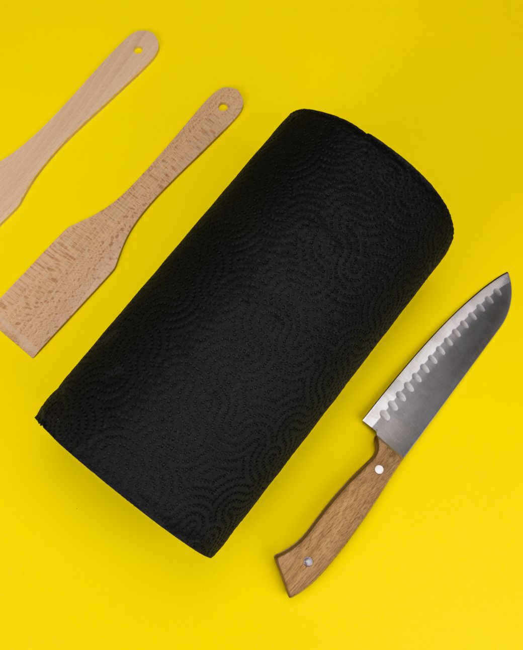 Black Paper Towels 1 Roll