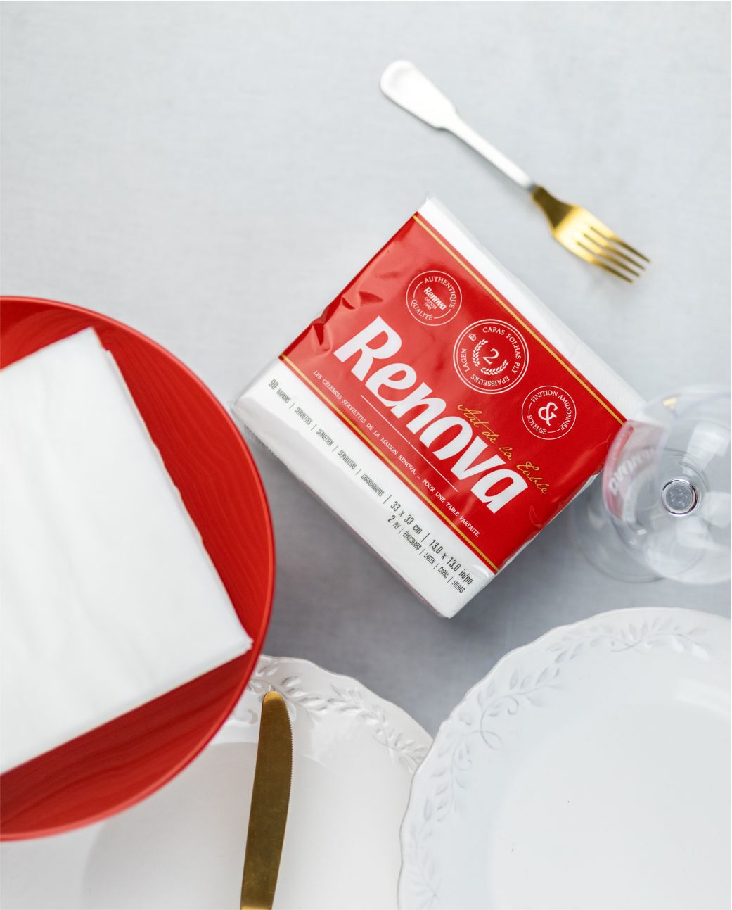 Art de La Table 2-Ply 90 Napkins