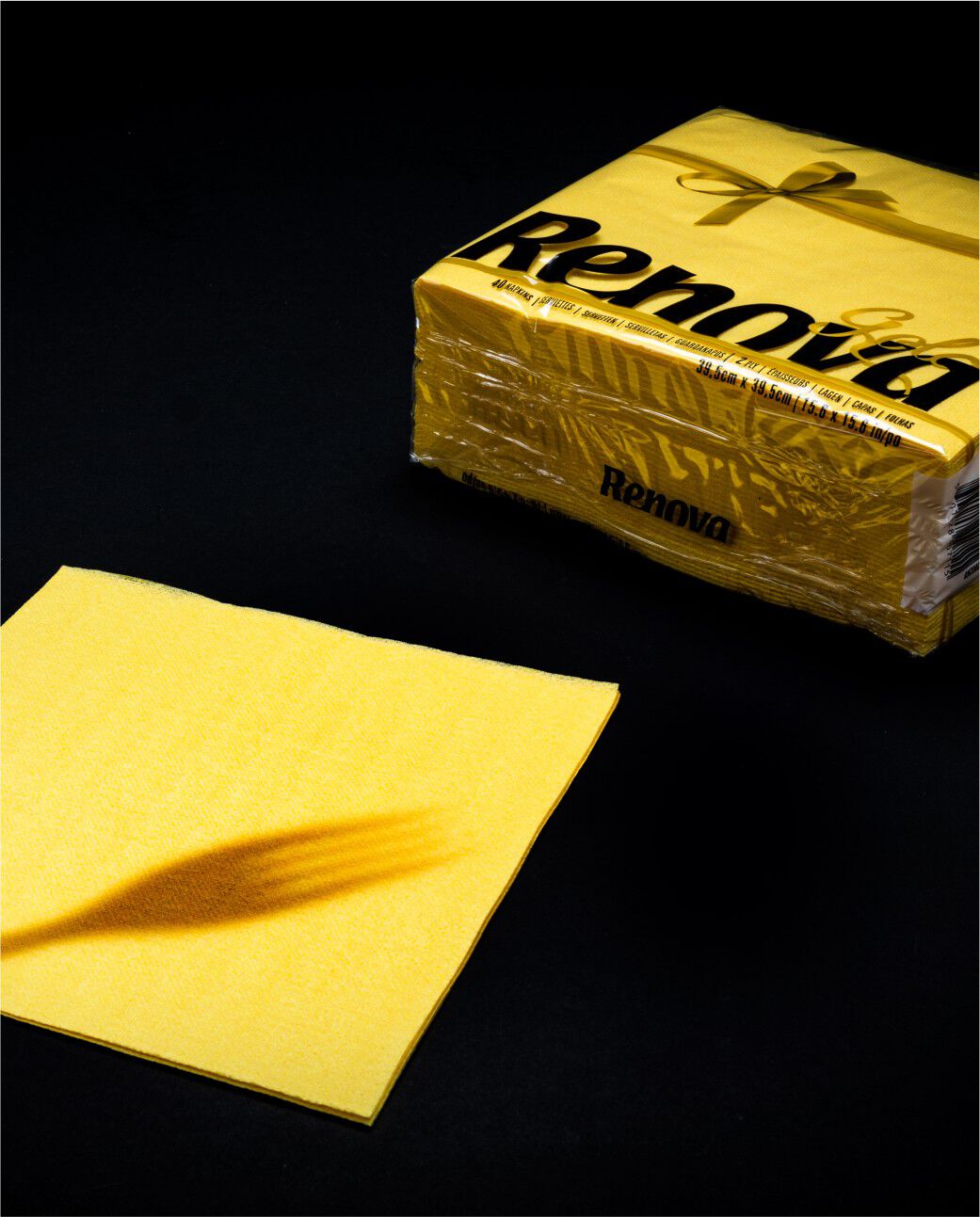 Gold Yellow Table Napkins