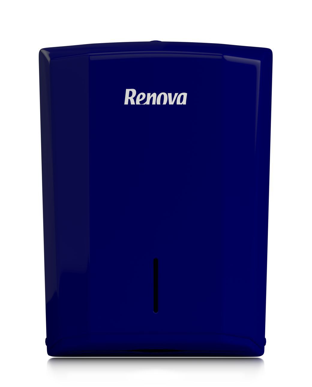 Blue Folded Towels Dispenser