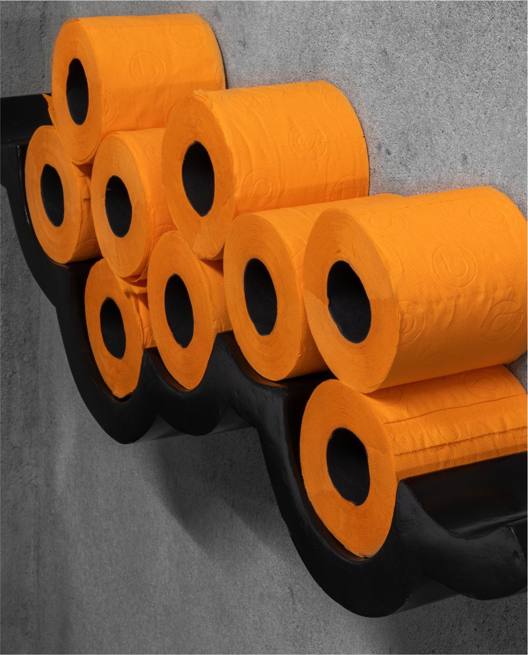 Orange Toilet Paper
