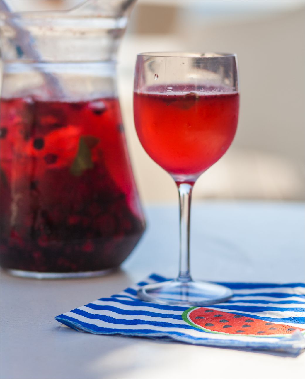 Blue Navy Paper Napkins