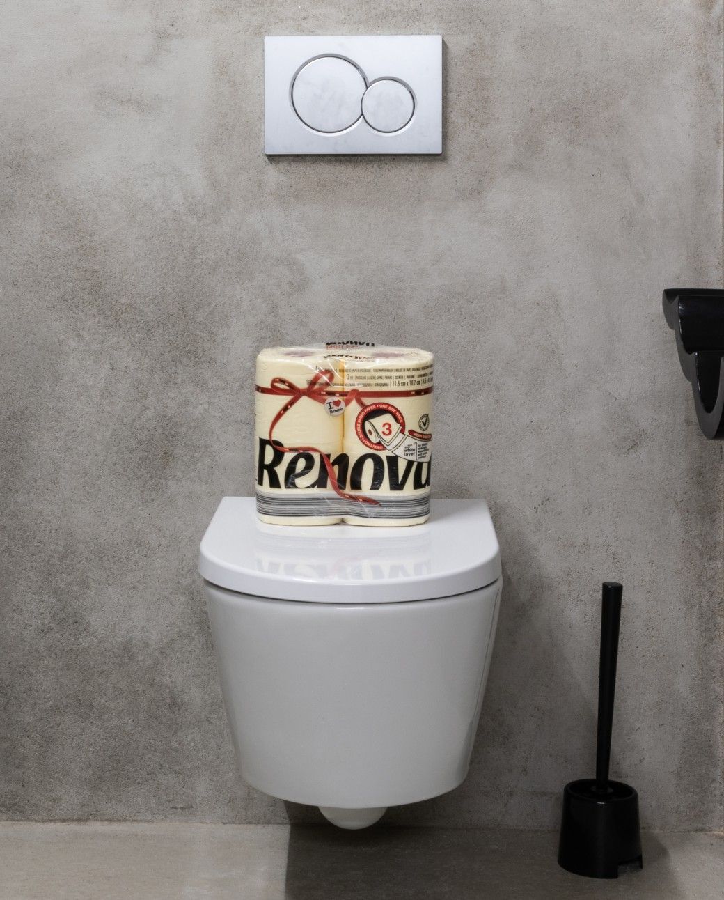 Double Faced Nude Toilet Paper 4R