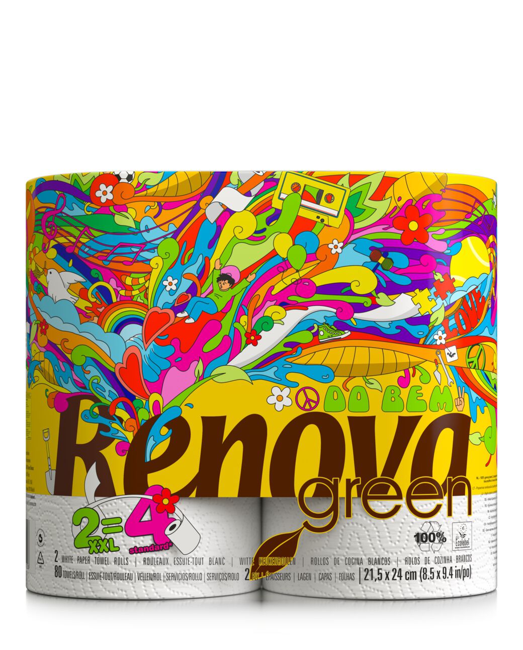 Renovagreen XXL 2R Paper Towels