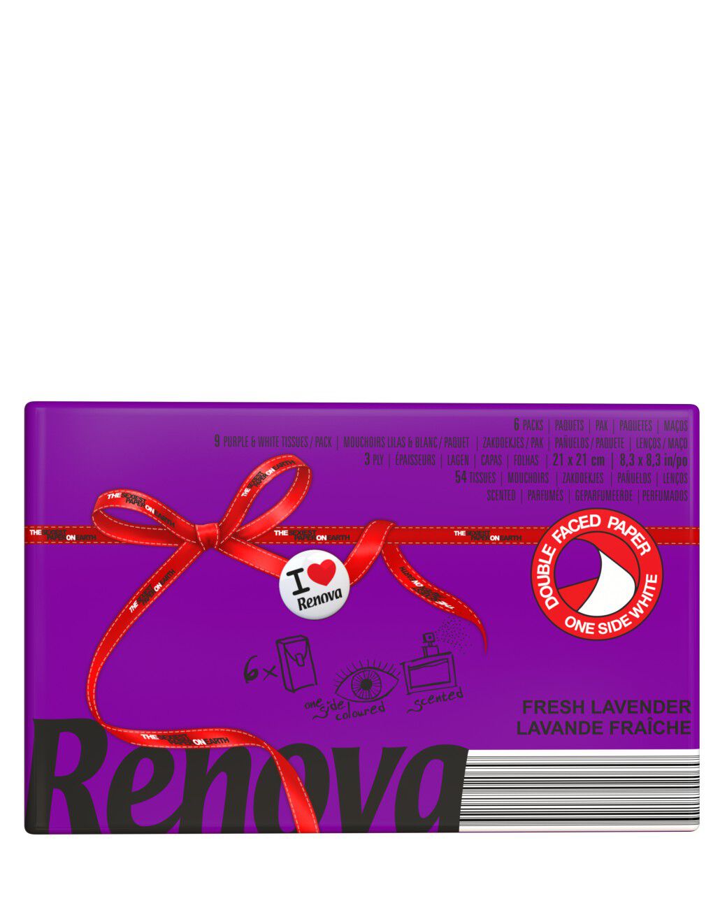 Fresh Lavender Scented Pocket tissues