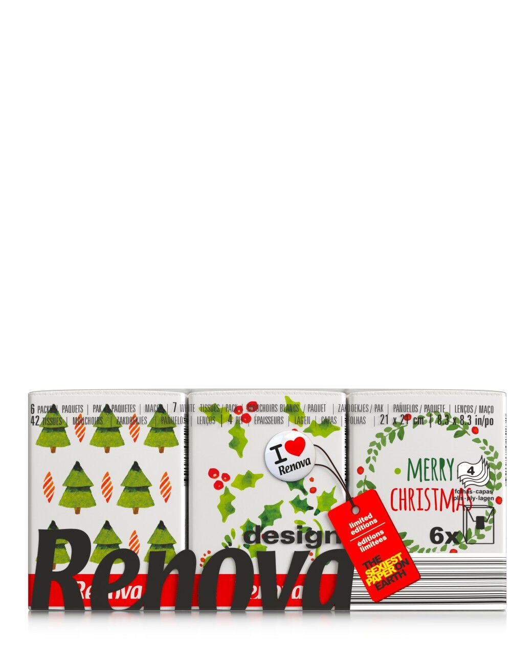 Christmas Pocket Tissues