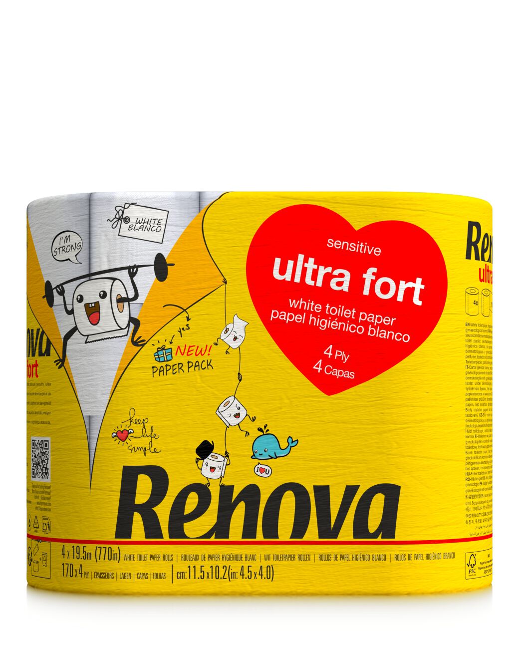 Toilet Paper Ultra Fort 20R