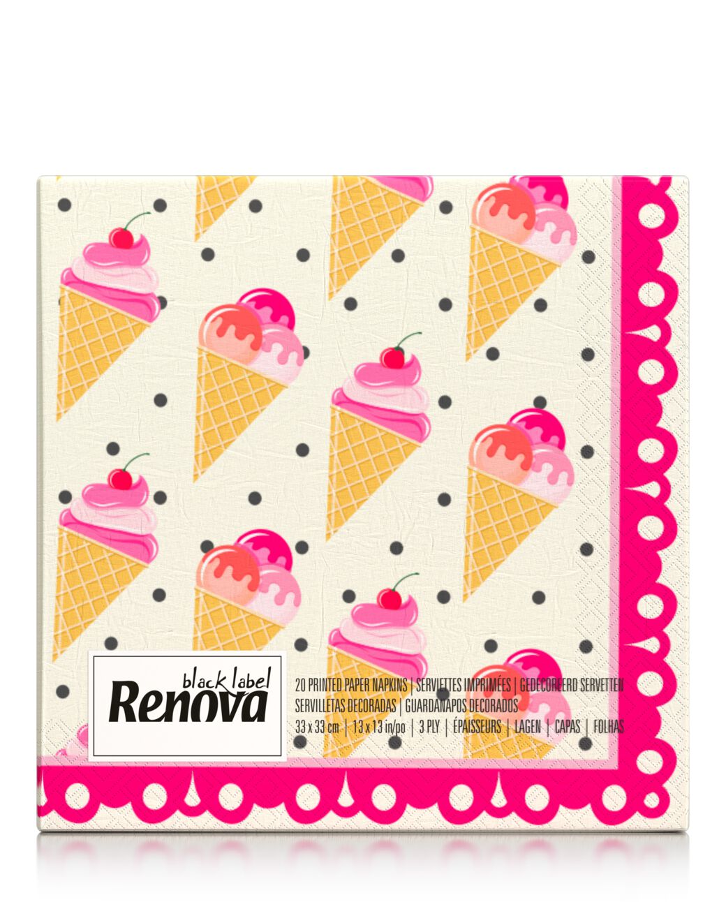 Ice Cream Paper Napkins