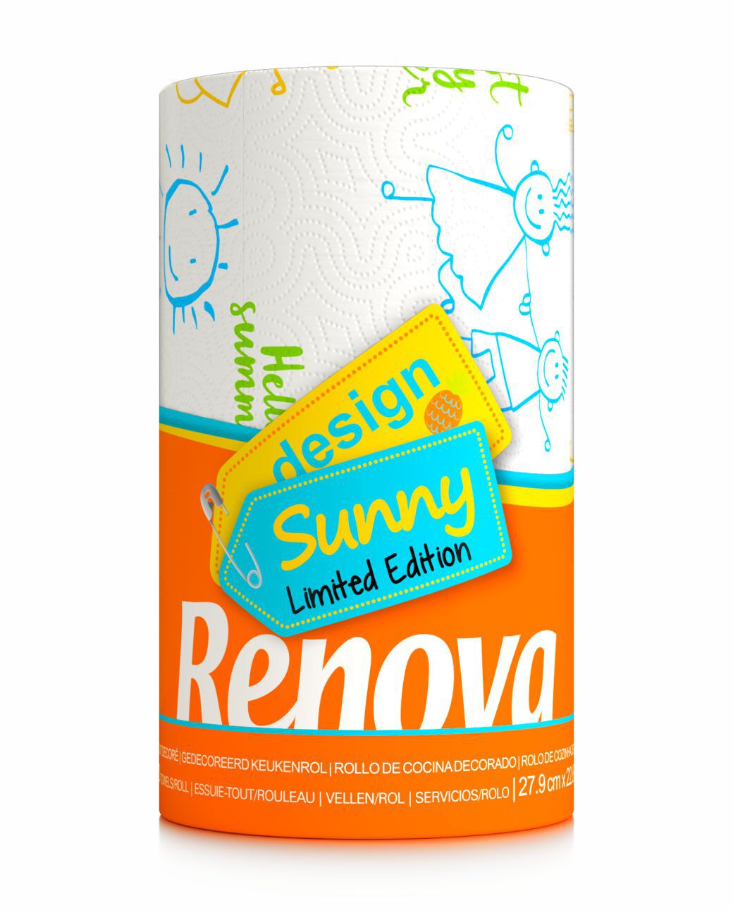 Design Paper Towels Sunny XXL 1R