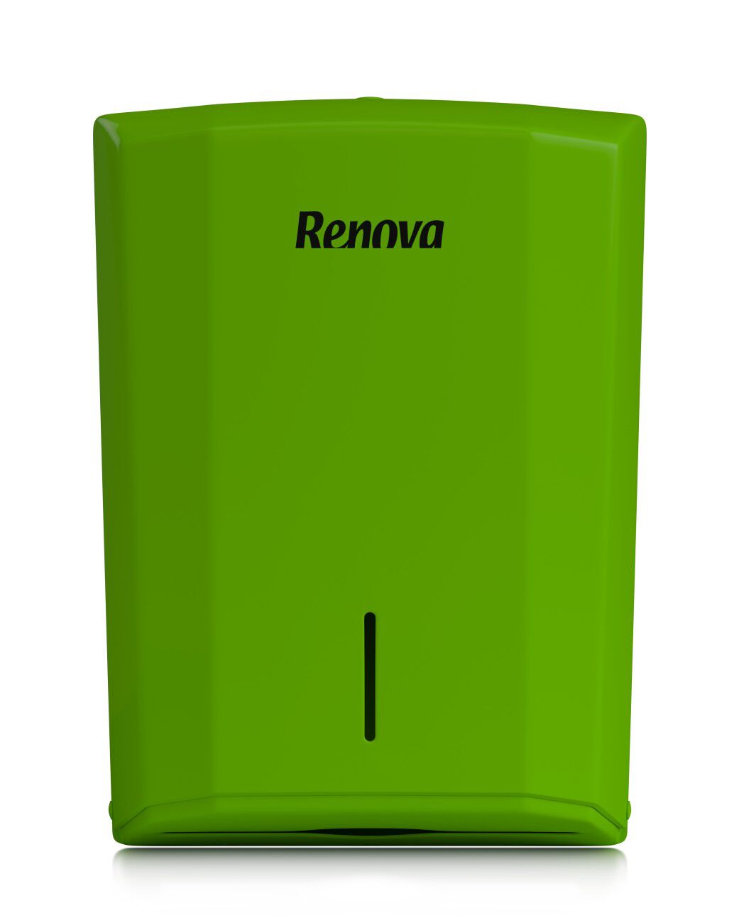 Green Folded Towels Dispenser