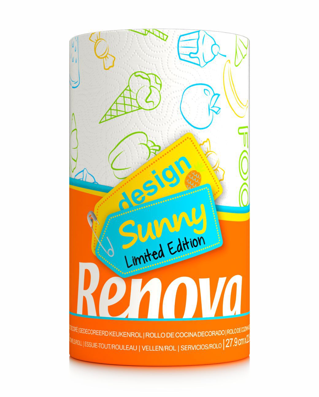 Design Paper Towels Sunny XXL 1R