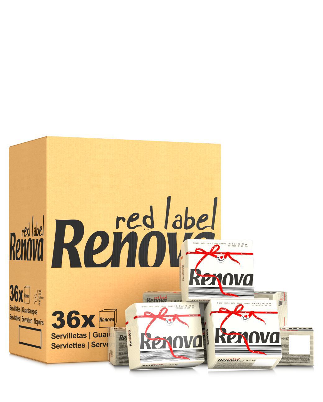 White Table Napkins x36