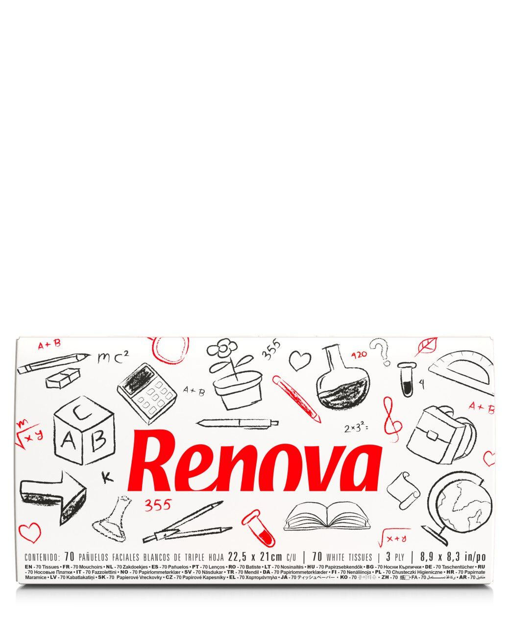 "Science for all" Facial Tissues