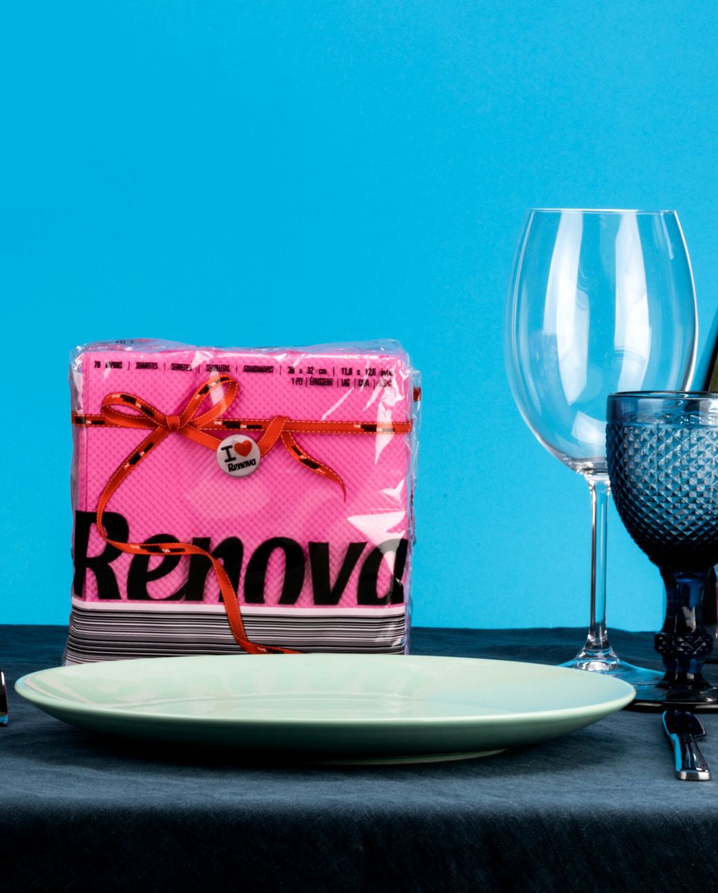 Fucsia Table Napkins 1 Ply