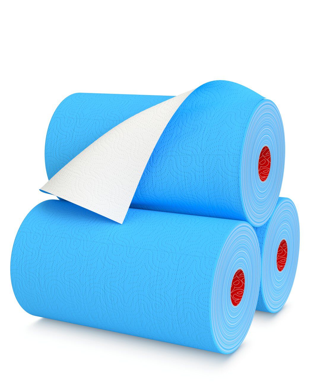Blue Paper Towels 1 Roll