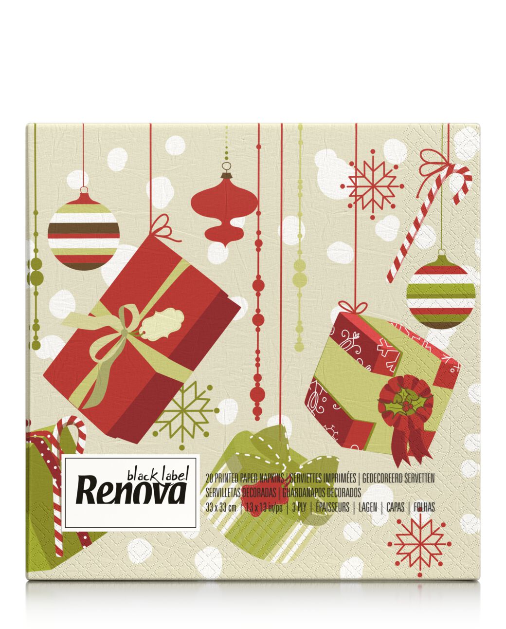 Xmas Presents Paper Napkins