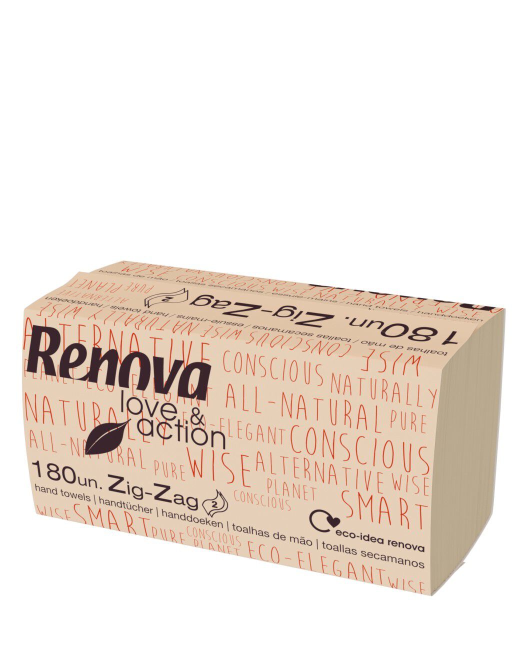 Folded Hand Towels Love & Action